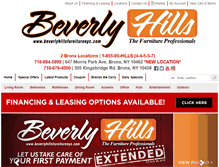 Tablet Screenshot of beverlyhillsfurniture2.com